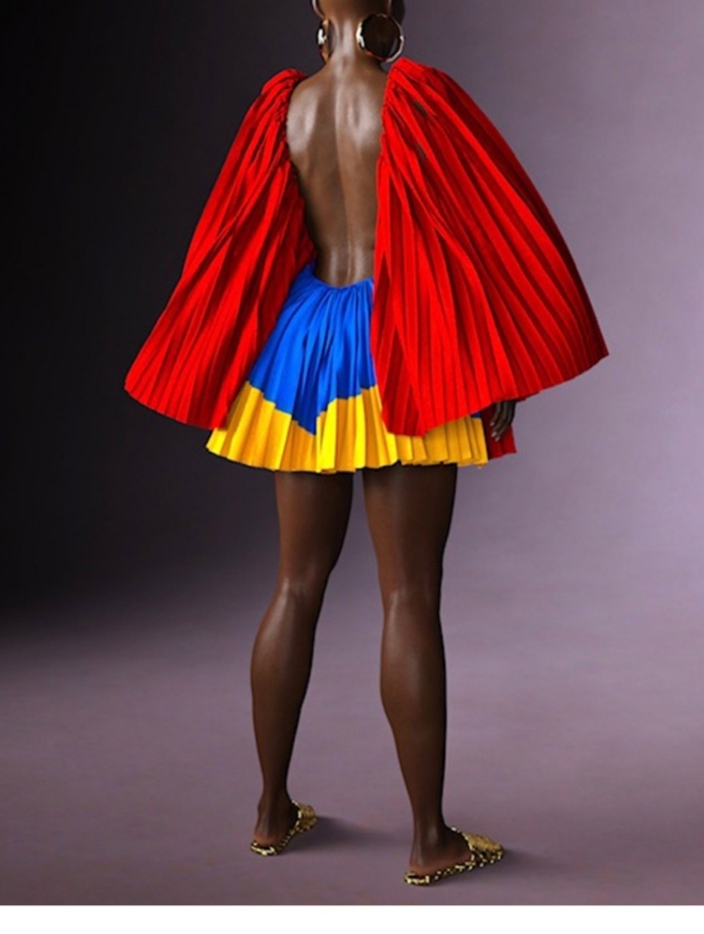 Hanifa Kinshasa Backless Mini Dress XS